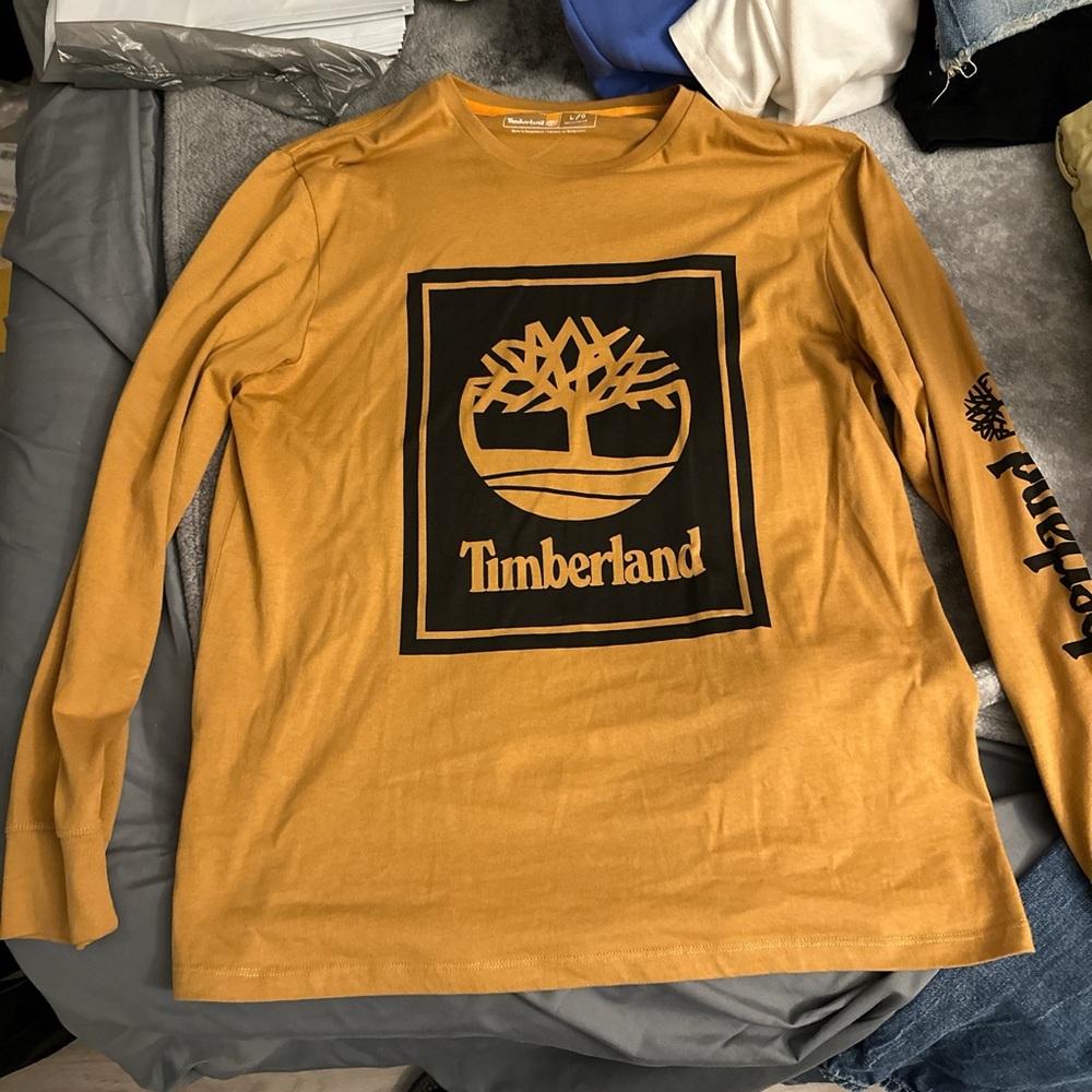 Timberland Ochre Crew Neck Shirt